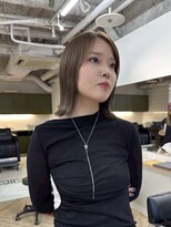 ラヴィズム(LUVISM)&nbsp;顔周りレイヤー/ダブルカラー/髪質改善/ケアブリーチ万代新潟駅