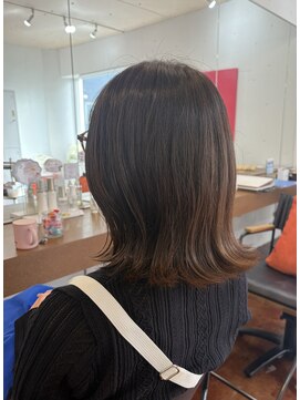 【pamma】伸ばしかけ外はねスタイル