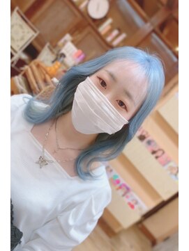 モアムー(Moremuu) 【りえ】水色カラー