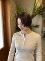 ベースヘアー(BASE hair)&nbsp;ショートボブ×顔周りレイヤーでおしゃれに可愛く♪