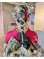 カロン トウキョウ 中野北口店(Kalon Tokyo) 卒業式 アレンジ ヘアセット アレンジ まとめ髪