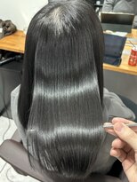 ライア 吉祥寺北口店(laia)&nbsp;laia髪質改善 x ブルーブラック【髪質改善laia吉祥寺美容室】