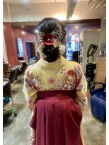 アビリティ ヘアー(ability hair) 卒業式 袴 和装 シニオンアップ