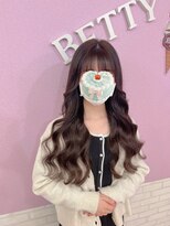 ベティ(Betty)&nbsp;ナチュラルロングワンカラー