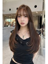 ミンクス渋谷スマートサロン(MINX shibuya smart salon) ワンカールで可愛く盛れるレイヤーカットと透け感ベージュカラー