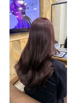 シアン 立川店(Shian)&nbsp;カシスピンクカラー♪/SHIAN/大畑夏穂