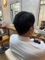 コハククゲヌマ(COHAQ KUGENUMA)&nbsp;アクティブショート　ツーブロック　アップバング