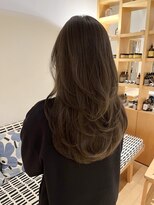 オーガニックエコ 川越(organic+eco)&nbsp;20代30代春夏ロングレイヤー/イルミナカラーアッシュ/髪質改善