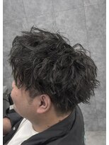 ブリンク 心斎橋店(BLINK)&nbsp;スパイラルパーマショートスタイル