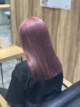 アヴァンス 泉大津店(AVANCE.) 髪質改善カラー ラベンダーピンク