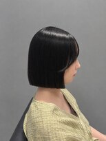 ジールサロン つくば本店 切りっぱなしボブ/顔周りカット