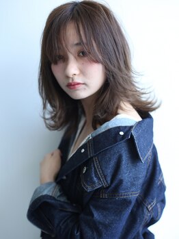 ヘア デザイン レオン(hair design Leon)の写真/【話題のtoeL COLOR】髪へのダメージを最小限に抑えたトエルカラー！クリアな発色とツヤ感がオススメです♪