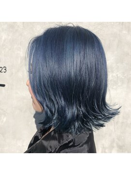 マターエル(mata L23) ワンブリーチでブルー♪