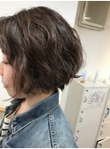 【CRAFT】大人イルミナカラーショートパーマ