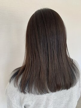 インプレス 小樽店(impres) 【impres】☆インナーカラーグレー　ロブ☆