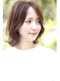 【Lino 林】大人かわいい　小顔外ハネミディアム