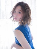 ☆月曜営業☆ojiko.roji大人可愛いゆるふわウェッティボブ