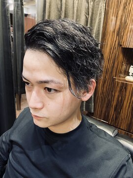 ヒロギンザ 新橋銀座口店(HIRO GINZA) バーバーフェードスタイル