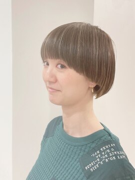 モリオフロムロンドン 松戸店(Morio from London) 【松戸 藤原】マッシュショート インナーカラー