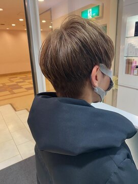 ラ シェンテ エイジア 川西(La Sente Aja) 脱白髪染め大人のダブルカラー  ベージュ