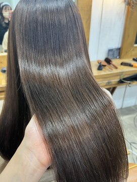 ニューラインギンザ(New-Line 銀座) ★廣中優奈★20代30代うるさらロング　ニュアンスカラー