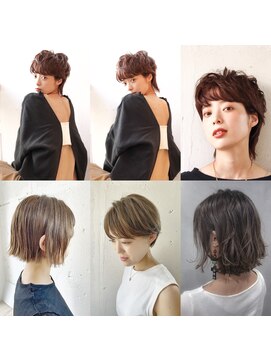 ヘアーワークス ヘルム 渋谷店(HAIR WORKS HELM) 〔HELM渋谷〕ショートスタイル