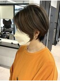 *After→Before*右スワイプ【白髪ぼかしベージュ】[30代40代50代
