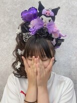 ラビス(Lovis) ハッシュカット/フルバング/似合わせカット/レッドブラウン