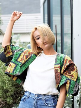 リブロ 三軒茶屋(LIBRO) カジュアル系×ワンレンショート