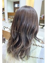 ヘアー リッツ 武豊店(Hair Ritz) メッシュ × ナチュラルグラデーション