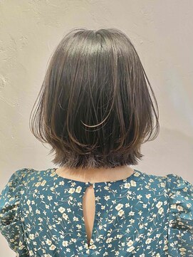 ヴァンクシー バイ ルナ(VANKCY by Luna) 前髪 マチルダボブ ピンクベージュ インナーグレージュ 髪質改善