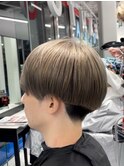 メンズ刈り上げ韓国マッシュ