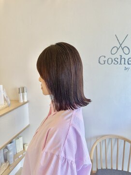 ゴーシェン 稲毛店(Goshen) ストレート外ハネミディ