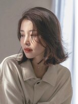 コア 表参道(COA)&nbsp;レイヤーカット/ウエットヘア/オリーブベージュ/表参道/表参道駅