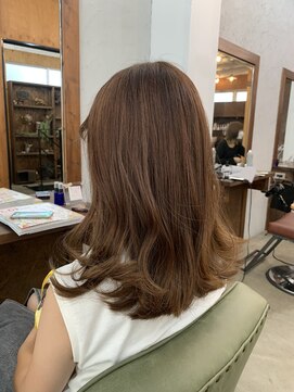 ヘアメイク デザート(HAIR MAKE DESART) ナチュラルハイライトベージュ