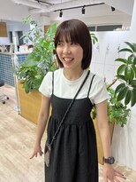 オーシャン(Ocean)&nbsp;【OceanHair&Life田中愛梨】ブリーチなし艶感ボルドーカラー！