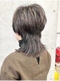 ＊マッシュウルフカット外ハネロングウルフレイヤー30代40代2