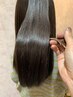 【ヘア＆頭皮ケア◎】カット＋艶カラートリートメント＋頭浸浴ヘッドスパ
