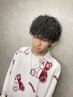 メンズ限定！　デザインカット＋デザインパーマ＋炭酸クレンジング　￥12300
