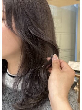 シアン 栄店(CYAN.) ワンブリーチでできるlavender greige