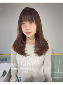 ナンバー アンフィール 渋谷(N° anfeel) 【激カワ！？】顔周りで魅せるレイヤーカット！