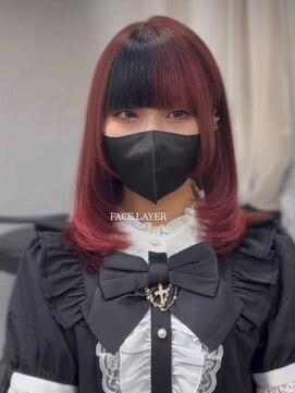 ジィルム(XELM) ハイライトカラーミルクティーベージュレイヤーカット