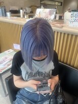 メロウバイケンジ(mellow by KENJE) ブリーチカラー/ダブルカラー/ラベンダーカラー