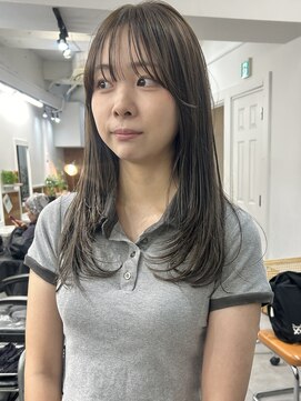 グリーン 高田馬場(green) 【SANA】透明感オリーブカラー