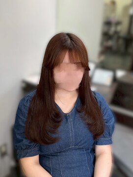 エクファ ヘア リゾート 大津 瀬田店(ex-fa hair resort) 黒髪カタログ/クラゲヘアー/オリーブグレー/大津/瀬田