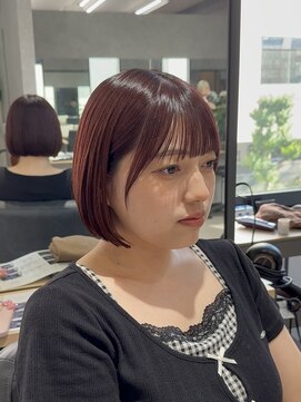 【Lien 風呂田】耳にかけても可愛い切りっぱなしボブ♪