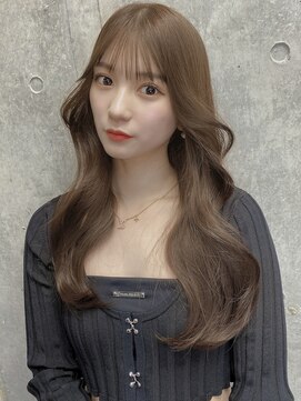 ユアーズヘア 東新宿店(youres hair) 韓国風レイヤースタイル