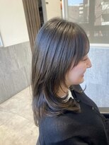 アトリエ(Atelier)&nbsp;ソフトウルフなレイヤースタイル×ブルーブラウン