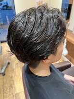 エッセンス メンズパーマ