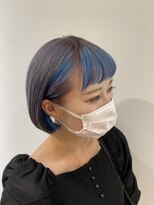 プランタンアヴェダ(printemps AVEDA)&nbsp;インナーブルーのデザインカラー